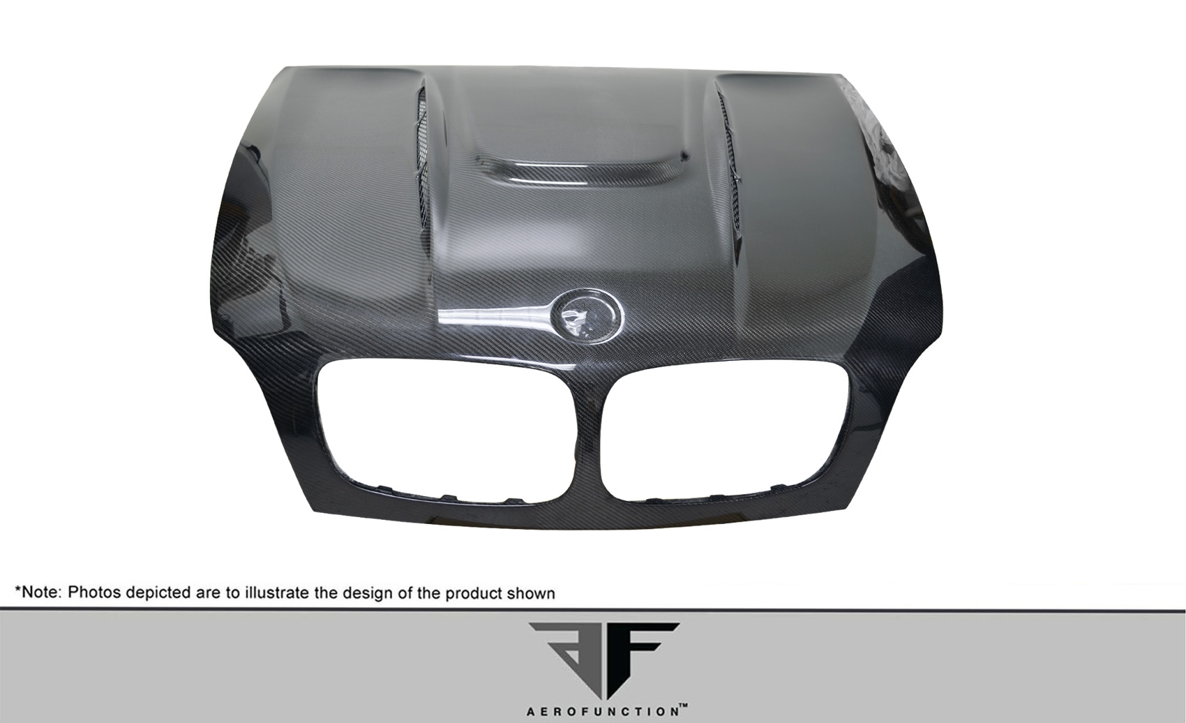 Upgrade Your BMW! 2007 - 2014 BMW X5 E70 & X6/X6M E71 Carbon AF - 5 Hood (CFP) - 1 Piece