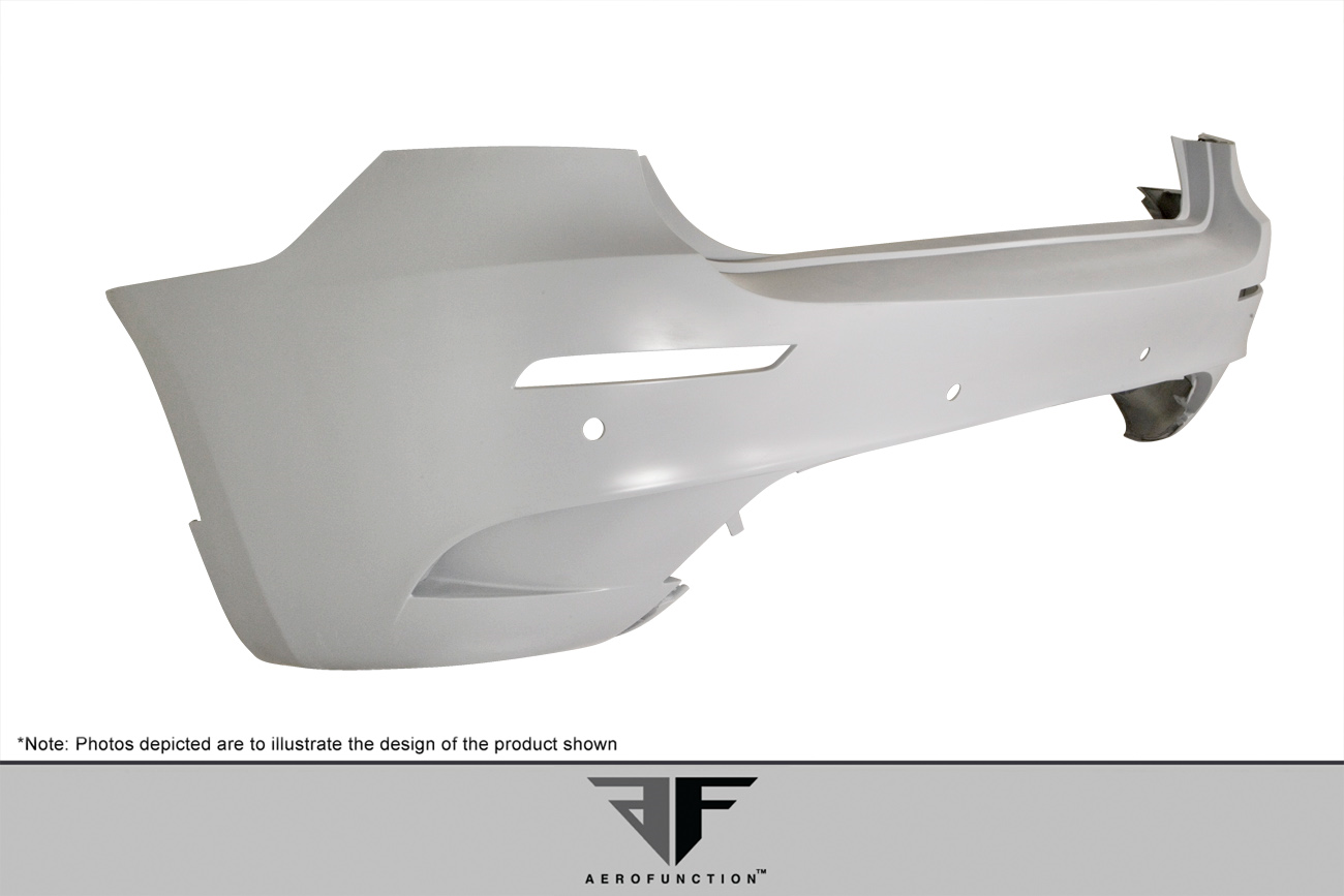 Enhanced 2008 - 2014 BMW X6 E71 E72 AF - 4 Rear Bumper Cover (PUR - RIM) - One Piece! Grab Yours Now!