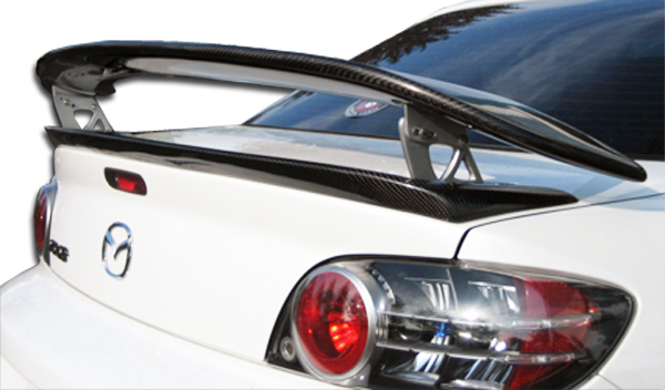 Upgrade Your 2004 - 2011 Mazda RX - 8 with Carbon Creations M - 1 Speed Wing Trunk Lid Spoiler!