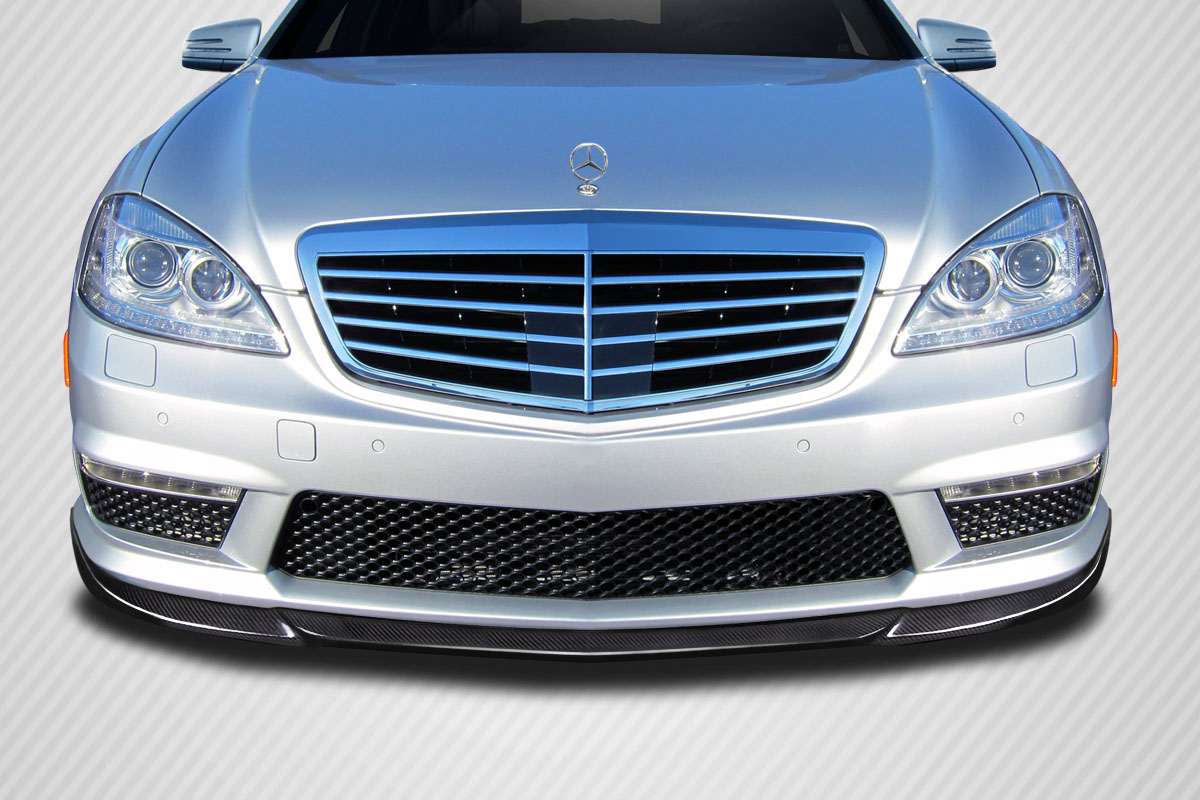 Get the Stunning 2010 - 2013 Mercedes S Class S63 W221 Carbon Creations L Sport Front Lip Spoiler