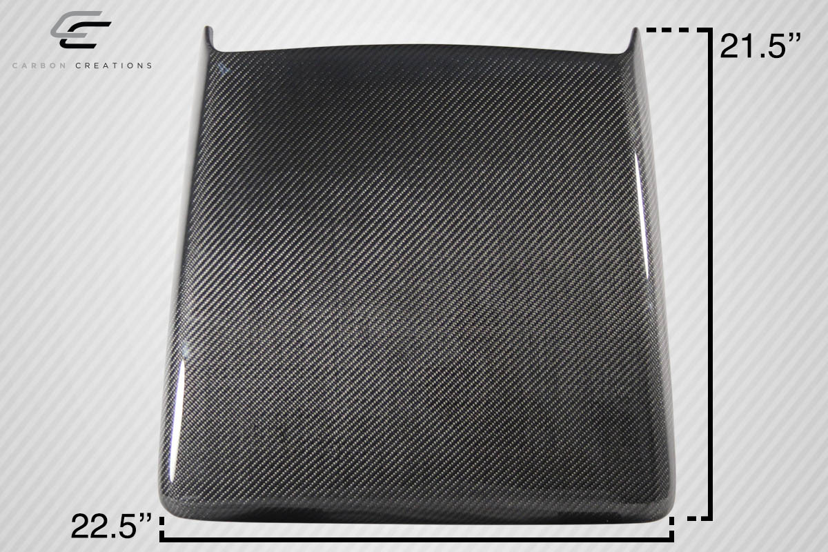Universal Carbon Creations Ram Air Scoop 1 - 1 Piece: The Ultimate Upgrade!
