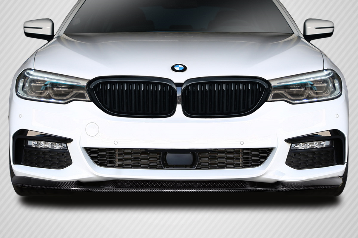 Upgrade Your 2017 - 2022 BMW 5 Series G30 with Carbon Creations 3DS One - Piece Front Lip