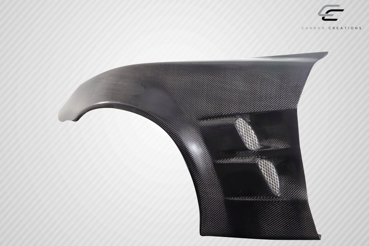 Unleash the Beast: 2005 - 2013 Chevrolet Corvette C6 Carbon Creations ZR2 Front Fenders (2 Piece Set)