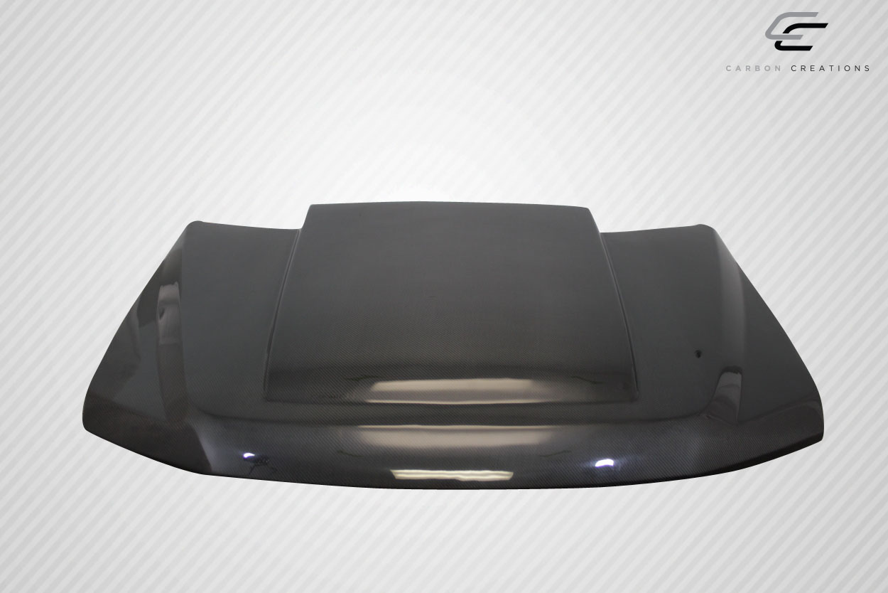 Unleash the Power: 2017 - 2022 Ford Super Duty F250 F350 F450 Carbon Creations One - Piece Cowl Hood