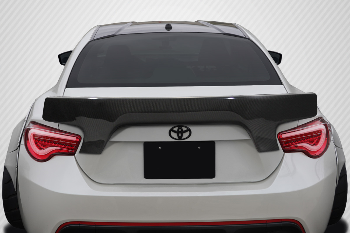 Upgrade Your 2013 - 2020 Scion FR - S, Toyota 86, or Subaru BRZ with Carbon Creations GT500 V2 Rear Wing Trunk Lid Spoiler