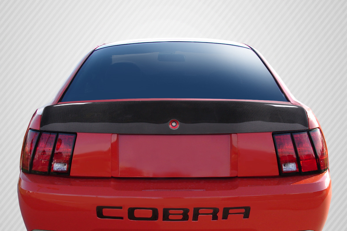Unleash the Beast: 1999 - 2004 Ford Mustang Carbon Creations Cobra Look Single - Piece Wing