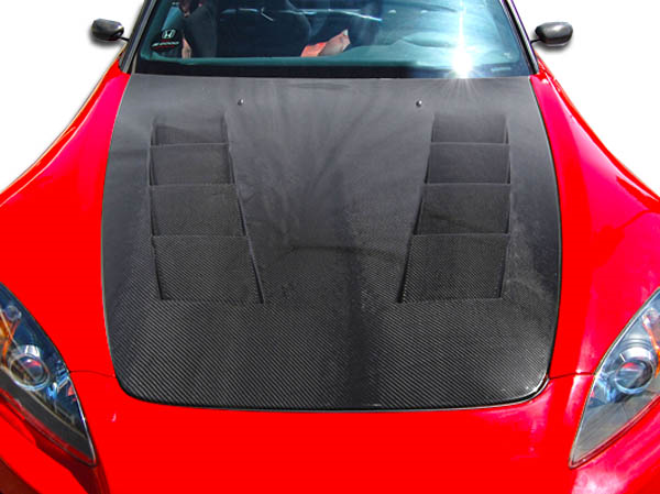 Revamp Your 2000 - 2009 Honda S2000 with Carbon Creations TS - 1 One - Piece Carbon Fiber Hood