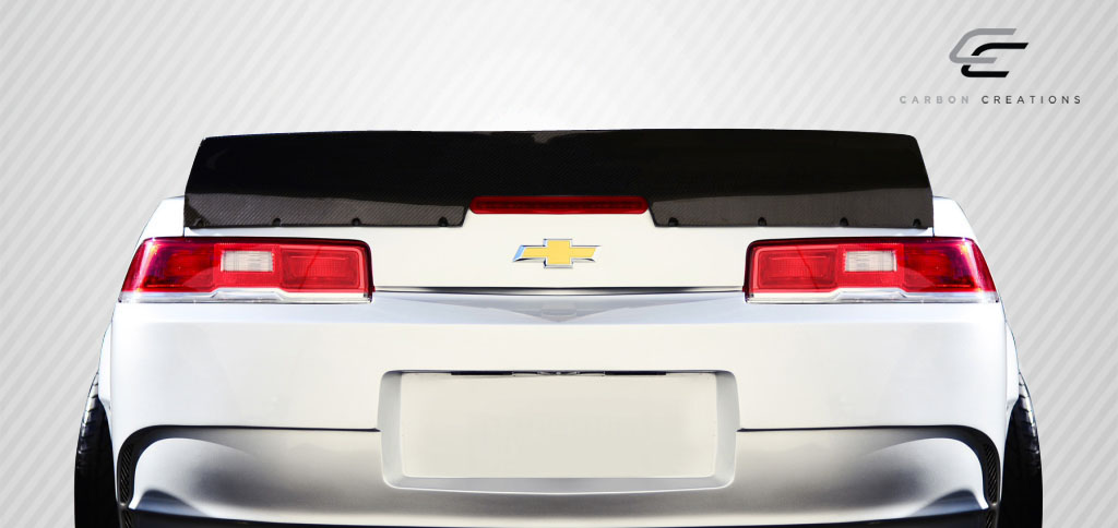 Get the Stunning 2014 - 2015 Chevrolet Camaro Carbon Creations GT Concept Rear Wing Trunk Lid Spoiler Now!