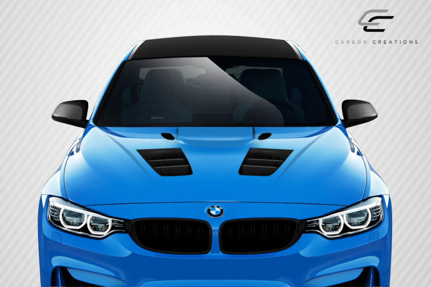 Unleash Style: 2012 - 2018 BMW 3 Series F30 & 2014 - 2020 4 Series F32 Carbon Creations DriTech Eros Version 1 Hood