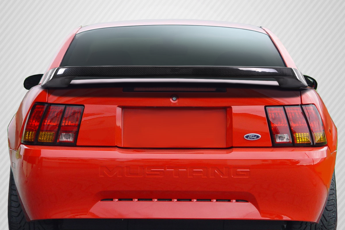 Enhance Your 1999 - 2004 Ford Mustang with Carbon Creations S351 Look 1 - Piece Rear Wing Spoiler