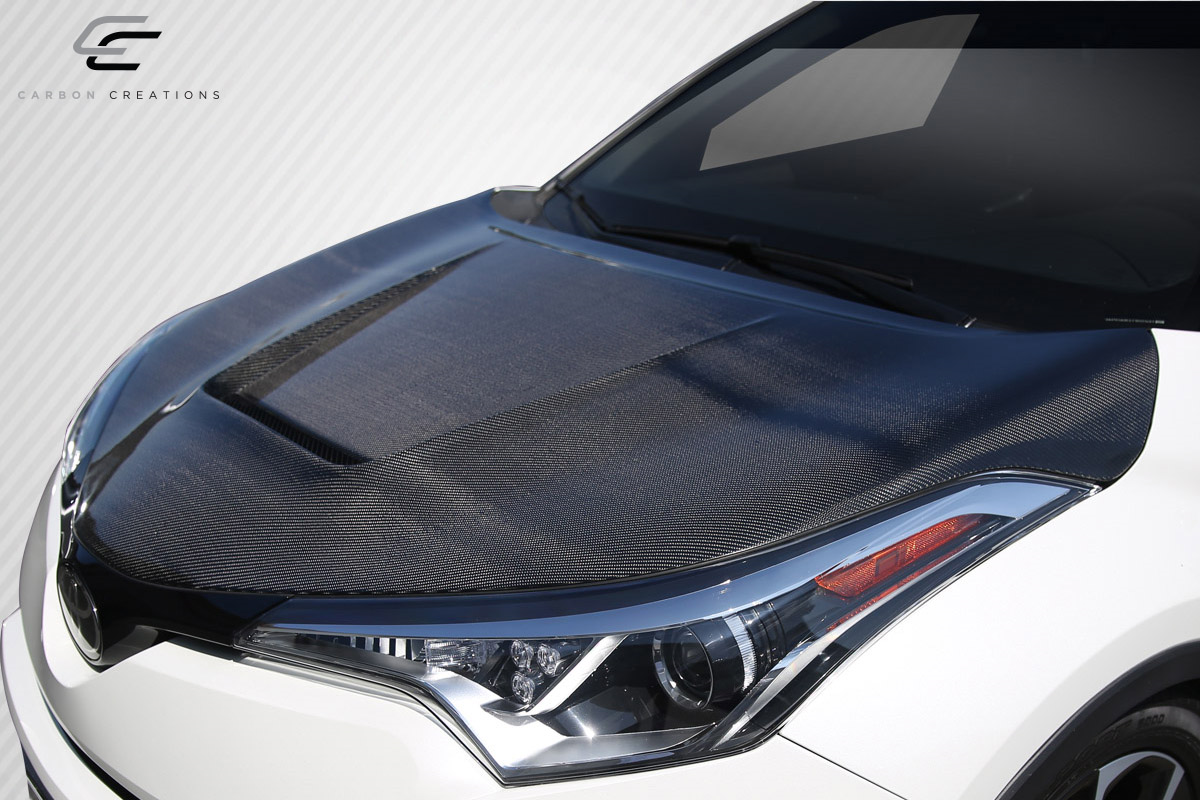 Transform Your 2018 - 2022 Toyota C - HR with Carbon Creations Circuit Hood!