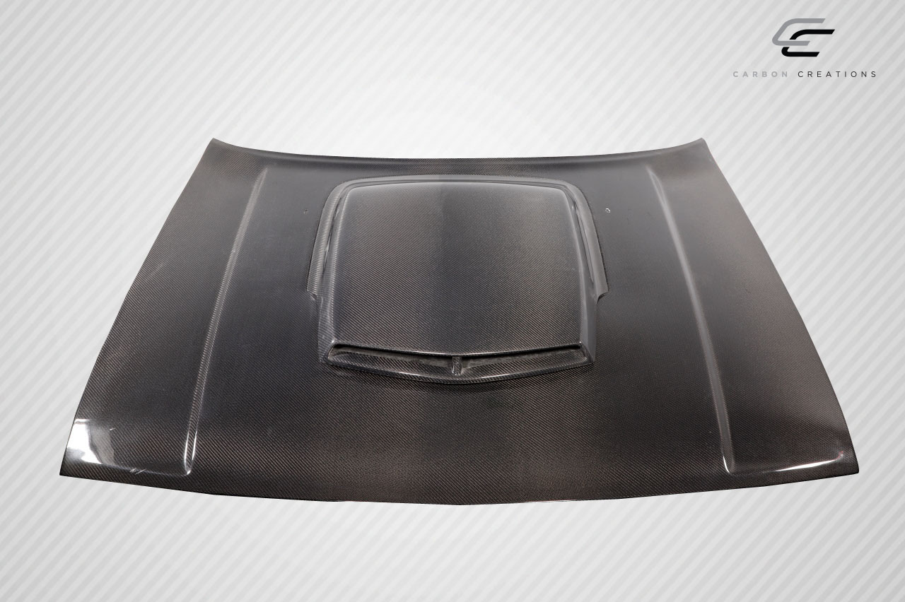 Upgrade Your 2008 - 2023 Dodge Challenger with Carbon Creations TA Look One - Piece Hood