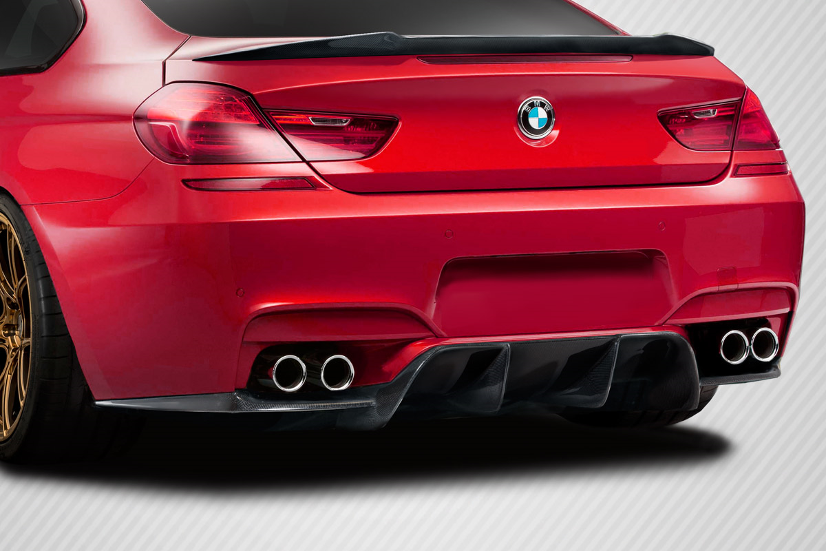Revamp Your 2012 - 2019 BMW M6 F12 with Stunning AF - 1 Carbon Rear Diffuser!