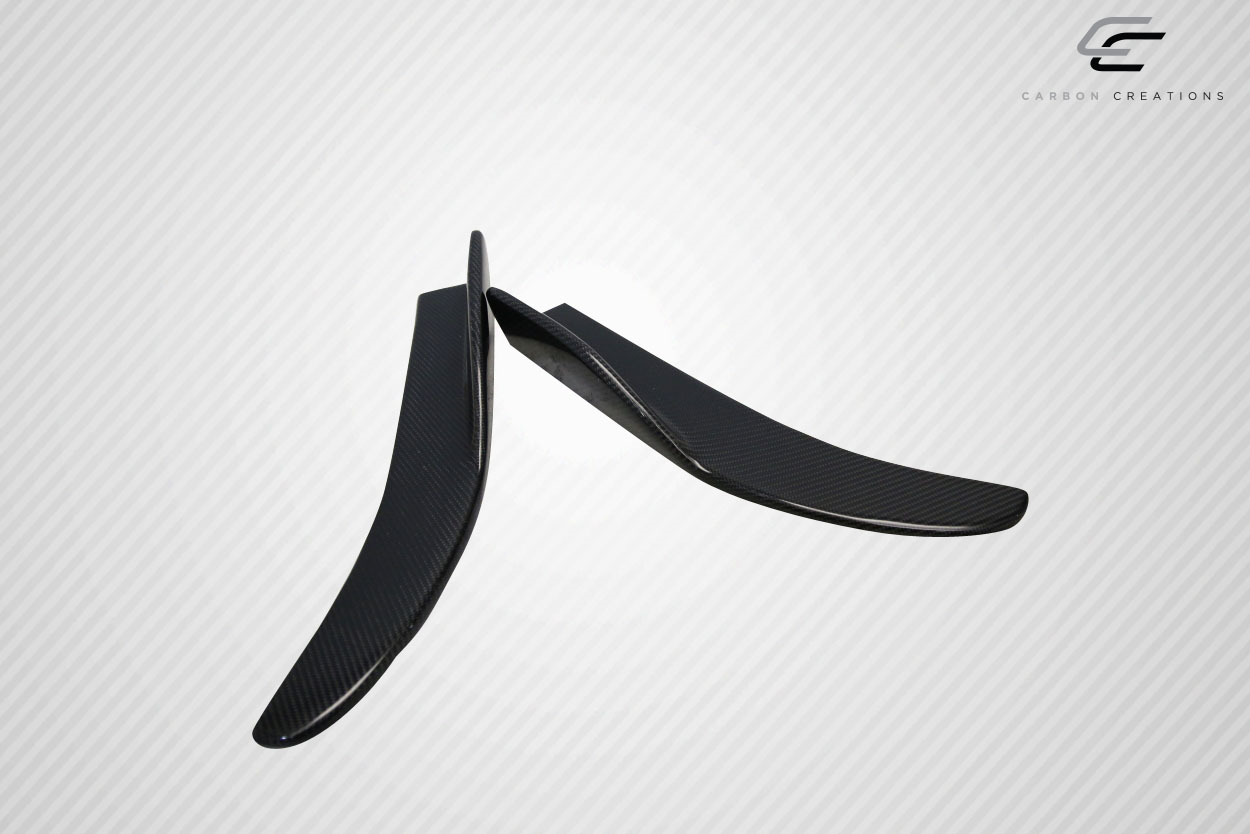 Universal Carbon Creations Type 1 Side Splitter Winglets - 2 Piece (S) - Upgrade Your Ride Now!