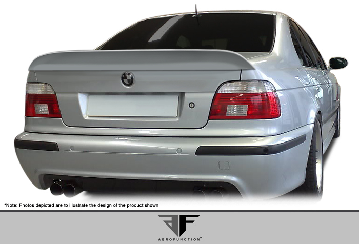 Enhance Your 1997 - 2003 BMW 5 Series E39 4DR with Aero Function's AF - 1 Trunk Spoiler (GFK) - 1 Piece (S)