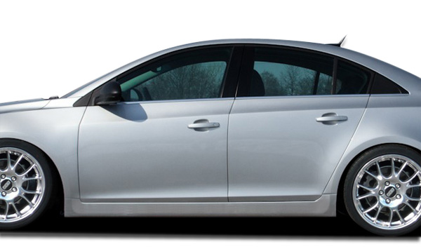 Transform Your 2011 - 2015 Chevrolet Cruze with Couture RS Look Polyurethane Side Skirts! (2 Piece Set)