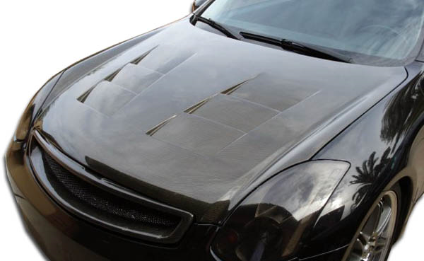 Unleash Style: 2003 - 2007 Infiniti G Coupe G35 Carbon Creations Dritech TS - 1 One - Piece Hood