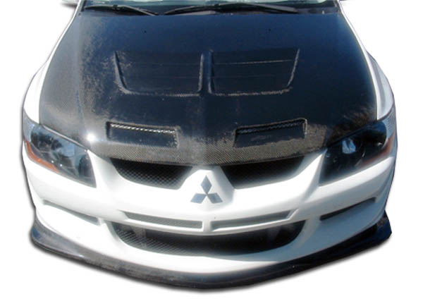 Upgrade Your 2003 - 2005 Mitsubishi Lancer Evolution 8 with Carbon Creations Demon Front Lip!