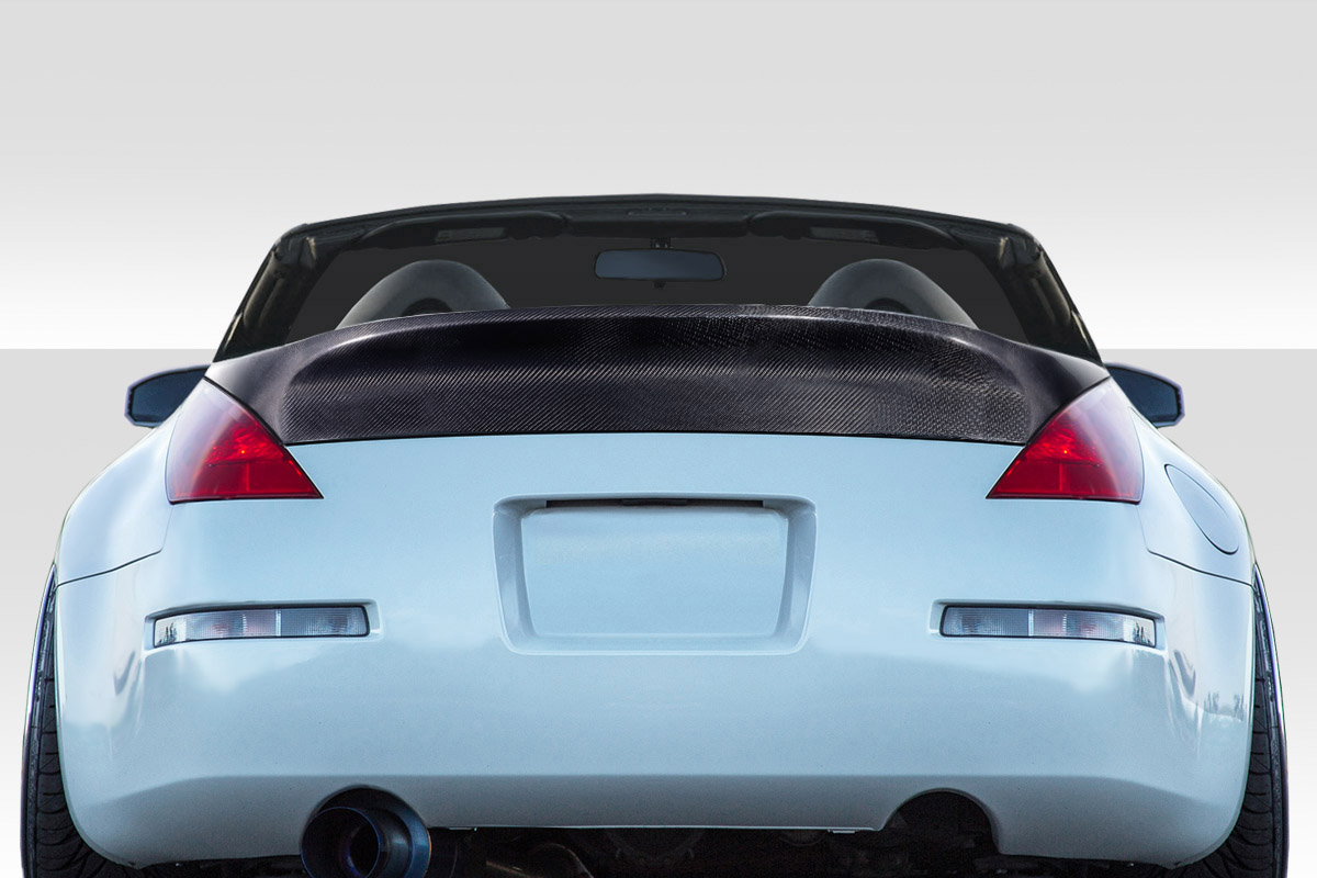Upgrade Your 2003 - 2009 Nissan 350Z Z33 Convertible with Carbon Creations I - Spec Rear Wing Spoiler!