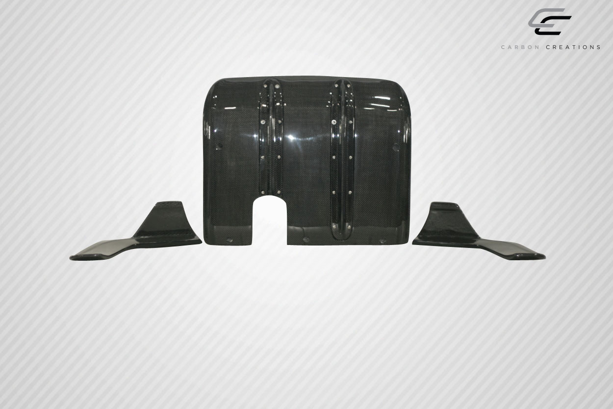 Unleash the Beast: 2009 - 2016 Nissan GT - R R35 Carbon Creations LBW 3 - Piece Rear Diffuser / Splitters