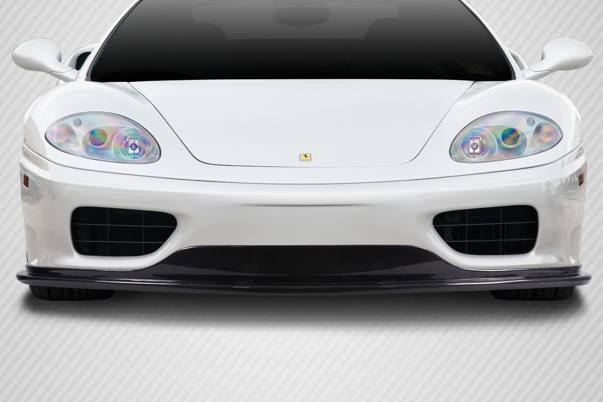 1999 - 2004 Ferrari 360 Modena Carbon Creations Eros Version 2 Front Lip Air Dam - Unleash the Power!