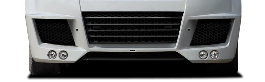 Transform Your 2013 - 2021 Land Rover Range Rover with AF - 1 Wide Body Front Diffuser (GFK) - 1 Piece (S)