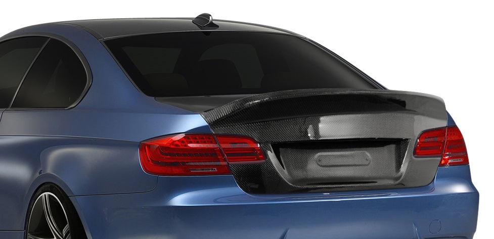 Enhance Your 2007 - 2013 BMW 3 Series E92 2dr with Stunning Carbon AF - 1 Trunk Lid (CFP) - 1 Piece