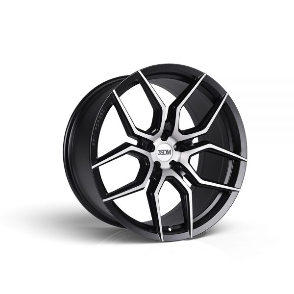3SDM 0.50SF 20x9 5x120 ET35 72.6 Matt Black Brushed Face - Stunning Wheels for Your Ride