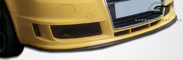 2006 - 2008 Audi A4 B7: Carbon Creations DTM - Style Front Under Spoiler Air Dam Lip Splitter - One Piece