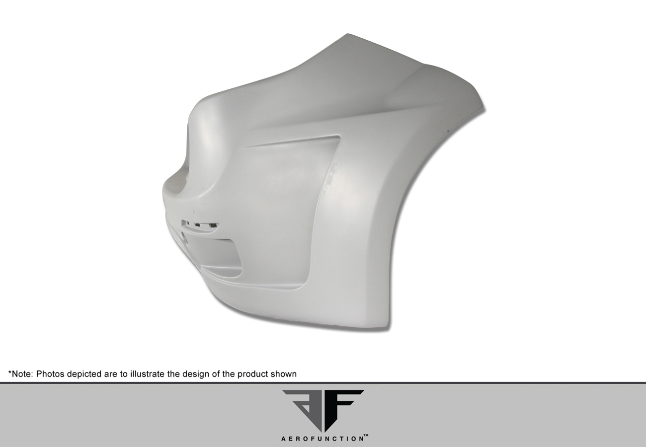 Enhance Your 2011 - 2014 Porsche Cayenne with AF - 3 Wide Body Rear Bumper Cover (GFK)!
