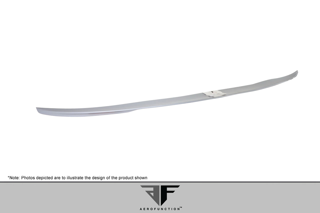 Transform Your 2011 - 2013 BMW 5 Series F10 4DR with Aero Function's AF - 3 Trunk Spoiler (PU - RIM) - 1 Piece (S)
