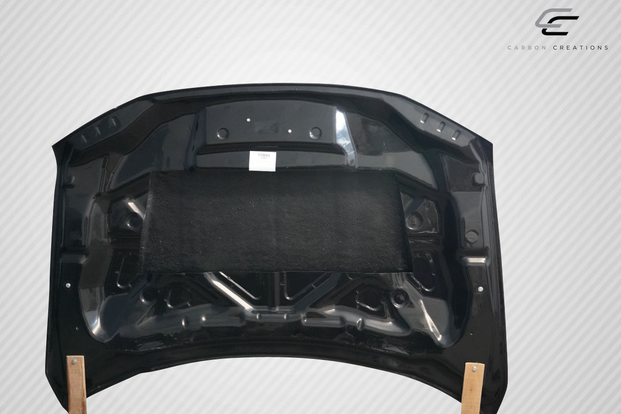 Upgrade Your 2017 - 2022 Ford Super Duty F250 F350 F450 with Carbon Creations GT500 One - Piece Hood!