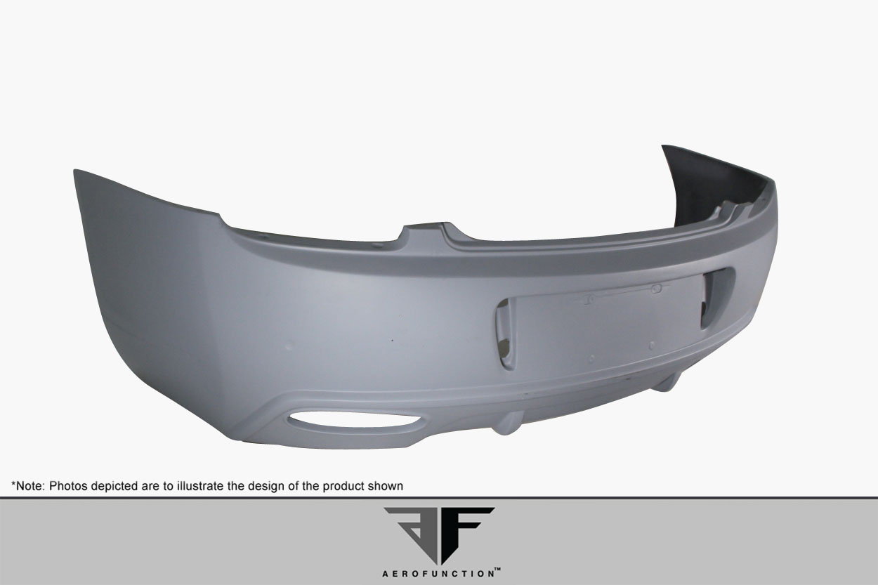 Upgrade Your 2003 - 2010 Bentley Continental GT/GTC with the Stunning AF - 2 Rear Bumper (GFK)