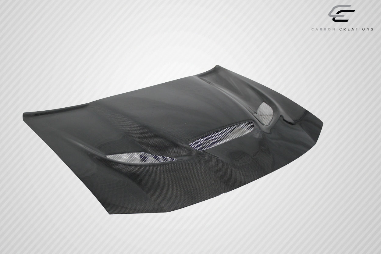 Unleash the Beast: 2006 - 2010 Dodge Charger Carbon Creations DriTech Hellcat Look 1 - Piece Hood