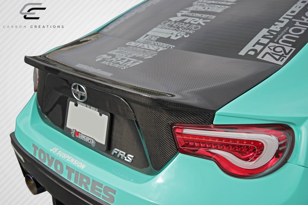 Upgrade Your Ride! 2013 - 2020 Scion FR - S, Toyota 86, Subaru BRZ Carbon Creations 86 - R One - Piece Trunk