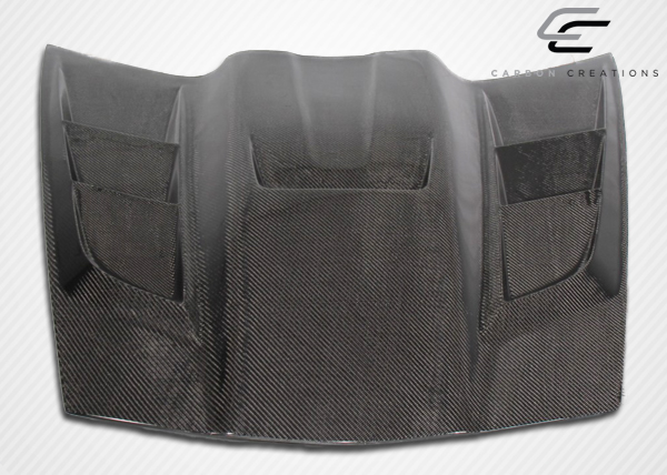 Unleash the Power: 2005 - 2013 Chevrolet Corvette C6 Carbon Creations Dritech ZR Edition 2 One - Piece Hood