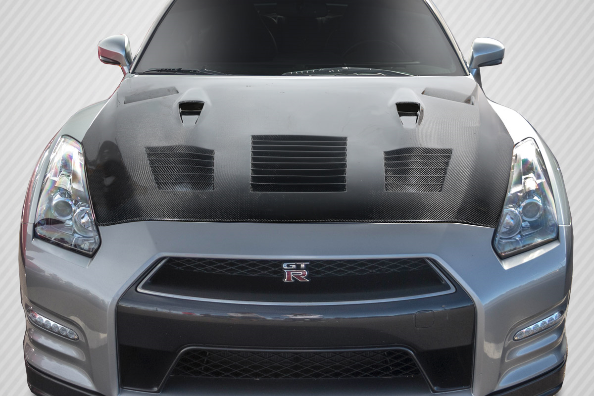 Upgrade Your 2009 - 2016 Nissan GT - R R35 with Carbon Creations GT2 One - Piece Hood
