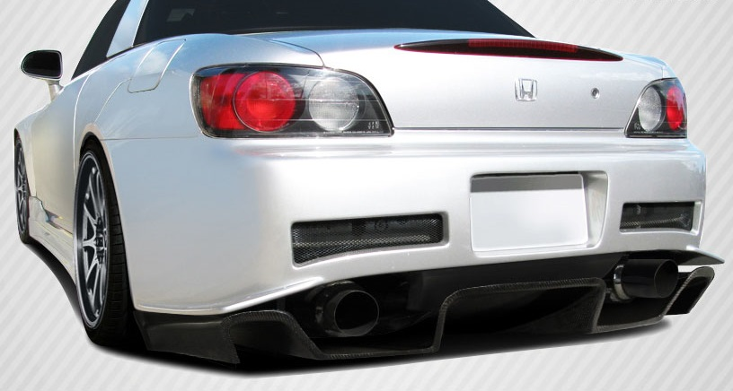 Revamp Your 2000 - 2009 Honda S2000 with Carbon Creations SP - N Rear Diffuser!