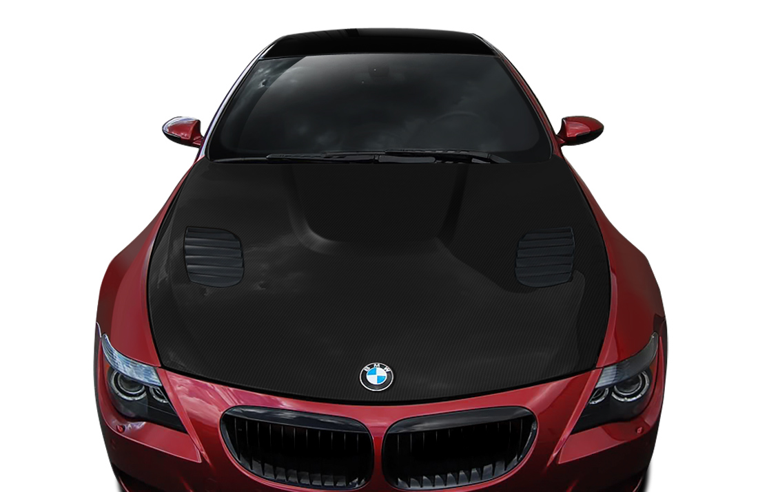 Unleash the Power: 2004 - 2010 BMW 6 Series M6 E63 E64 Carbon AF - 1 Hood (CFP) - 1 Piece