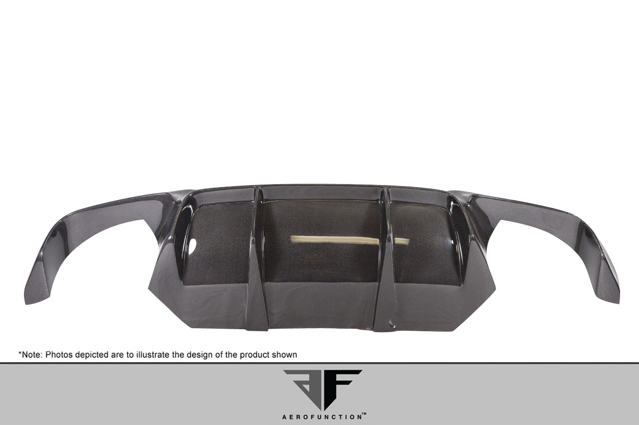 Enhance Your 2011 - 2016 BMW M5 F10 with Stunning AF - 1 Carbon Rear Diffuser