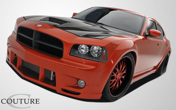 Elevate Your 2006 - 2010 Dodge Charger with Couture's Luxurious Polyurethane Wide Body Front Bumper Cover!