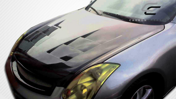 Unleash Style: 2003 - 2007 Infiniti G Coupe G35 Carbon Creations Dritech TS - 1 One - Piece Hood