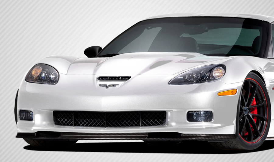 2005 - 2013 Chevrolet Corvette C6 Z06 GS ZR1: Stunning Carbon Creations GT500 4 - Piece Body Kit