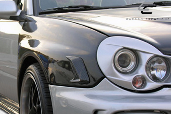 Upgrade Your 2002 - 2003 Subaru Impreza WRX STI with Carbon Creations OEM Look 2 - Piece Fenders