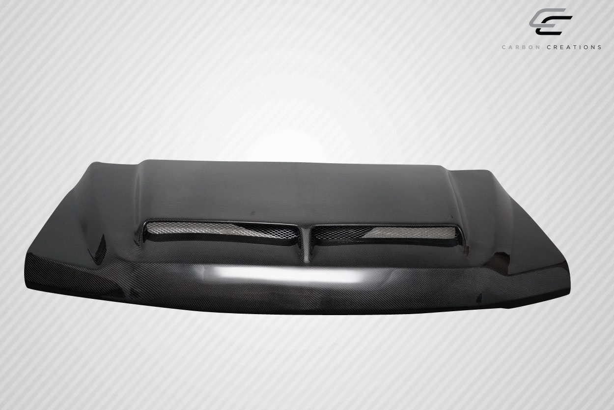Upgrade Your 2017 - 2022 Ford Super Duty F250 F350 F450 with Carbon Creations GT500 One - Piece Hood!