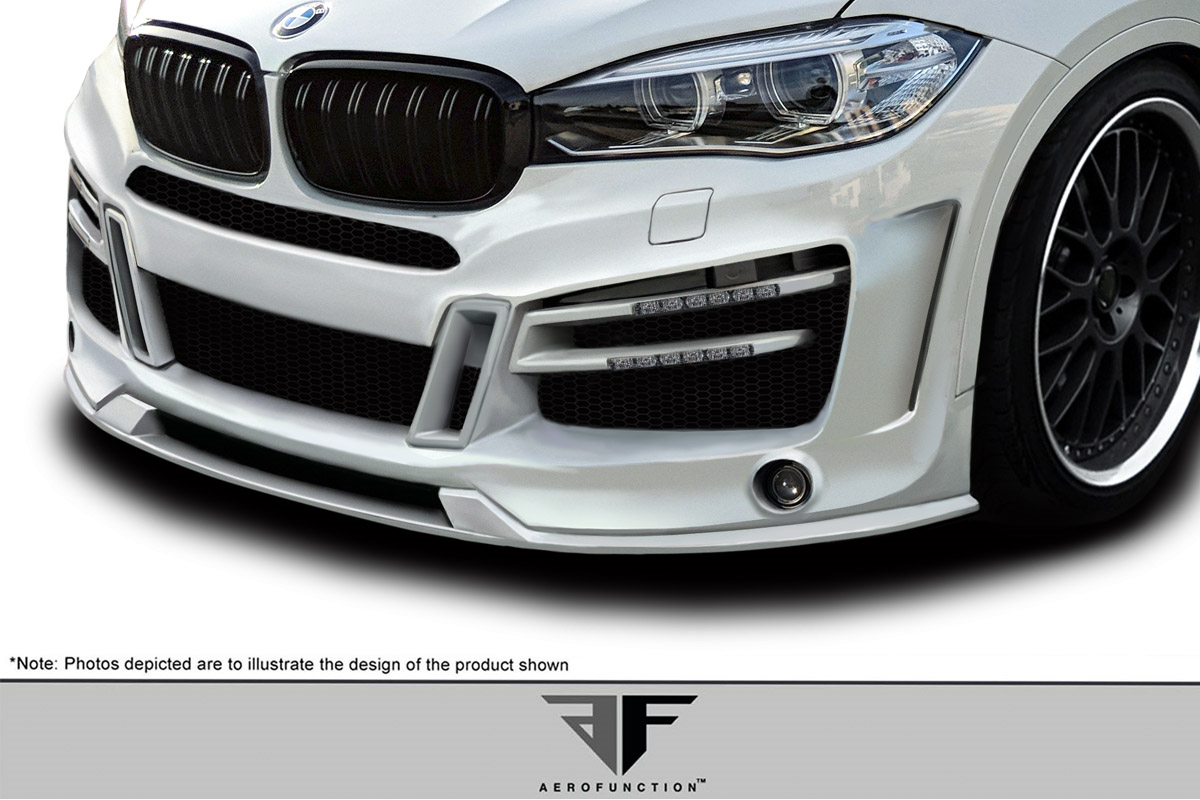 Upgrade Your 2015 - 2019 BMW X6 F16/X6M F86 with AF - 1 Front Lip Splitter (GFK) - 1 Piece