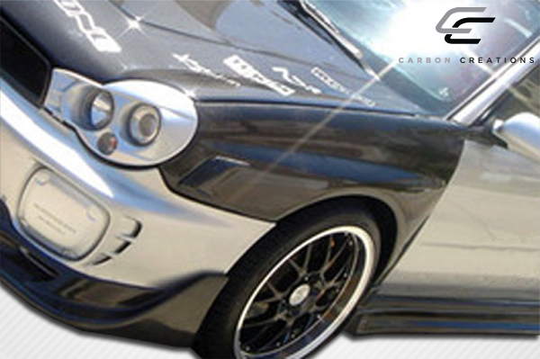 Upgrade Your 2002 - 2003 Subaru Impreza WRX STI with Carbon Creations OEM Look 2 - Piece Fenders
