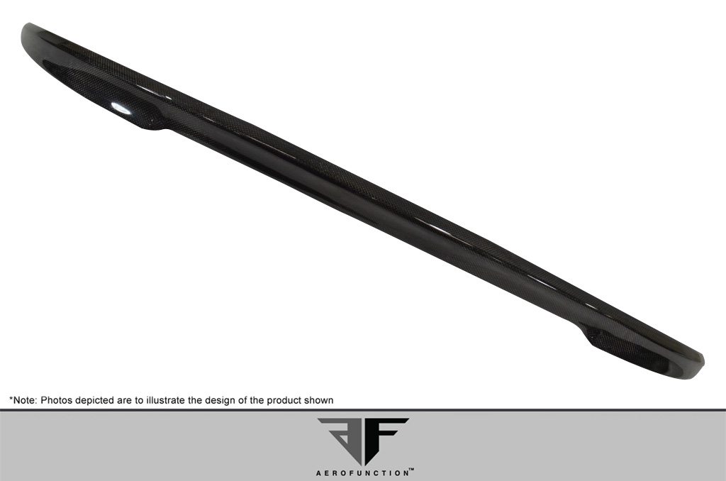 Unleash Style: 2004 - 2010 BMW 6 Series E63 2DR Carbon AF - 1 Trunk Spoiler (CFP) - 1 Piece