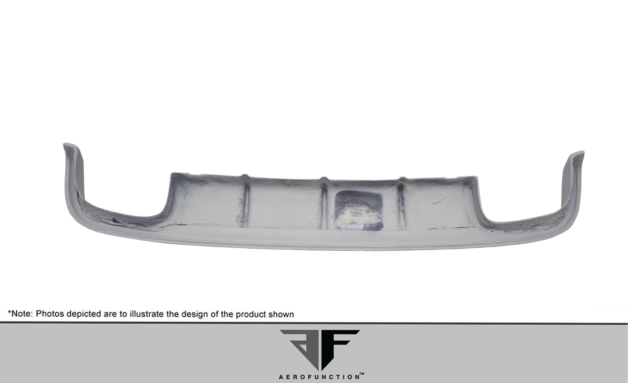 Upgrade Your 2009 - 2011 Porsche 911 Carrera 997 with the Stunning AF - 2 Rear Diffuser (GFK) - 1 Piece