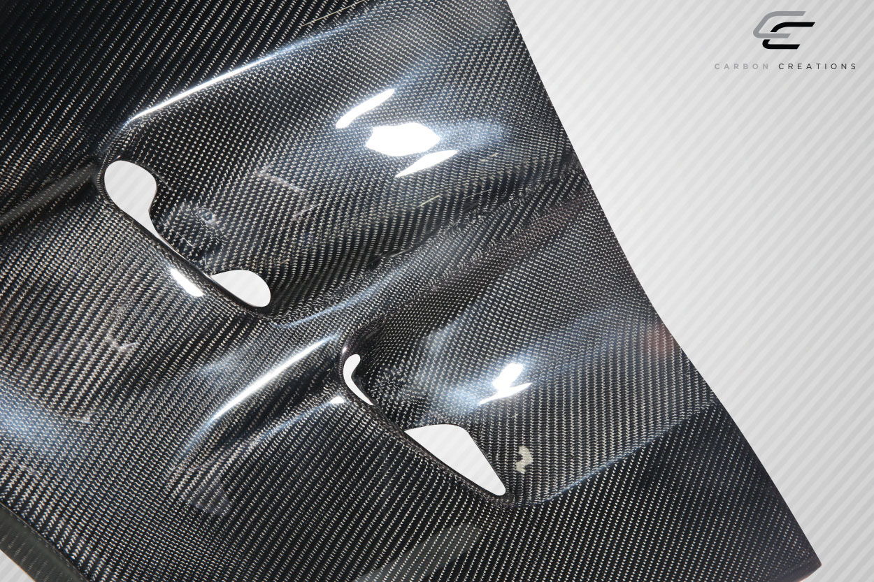 Unleash the Power: 2005 - 2013 Chevrolet Corvette C6 Carbon Creations ZR1 Look Front Fenders (2 - Piece Set)